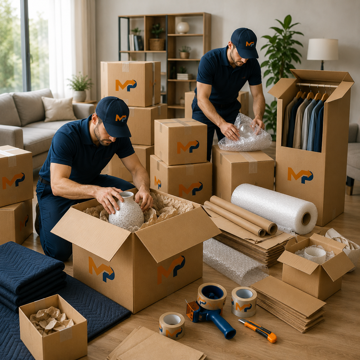 Verpackungsservice — fachgerechtes Einpacken durch Move-Profis